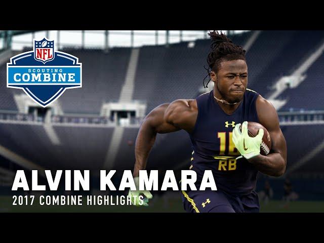 Alvin Kamara (Tennessee, RB) 2017 NFL Combine Highlights