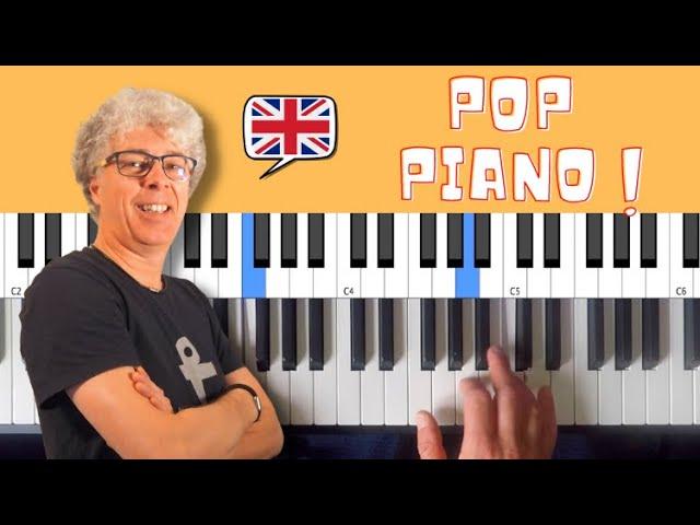 Learn to play Piano - Video Course at Udemy -  "Easy Pop Piano"