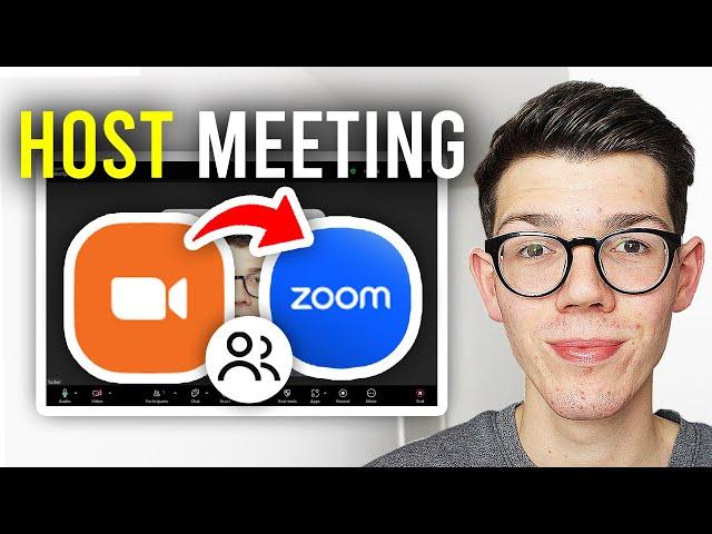 How To Host A Zoom Meeting - Full Guide