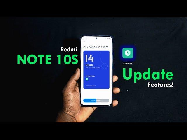 New MIUI 14.0.9.0 Update Redmi Note 10S | HyperOS Update ! | POCO M5s | Dot SM