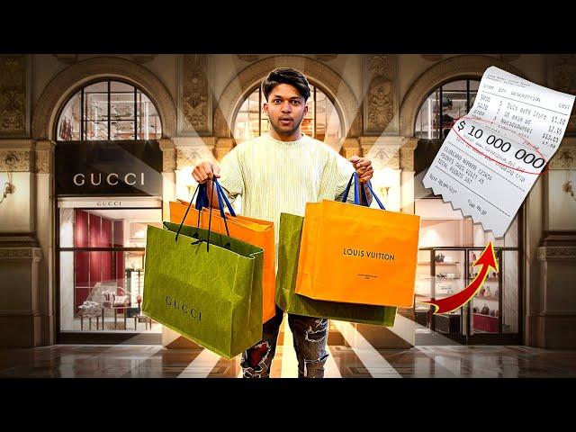 Buying 20 Lakhs Rupees Shoes From Gucci & Louis Vuitton 