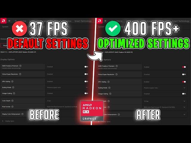 AMD Radeon: Best Settings to BOOST FPS for Gaming & Performance - New UPDATED Tweaks