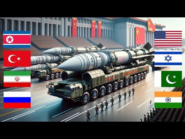 Countries With Most Powerful Missiles In The World 2024 (With Range & Speed)