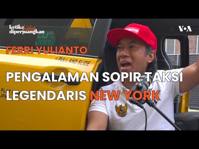 Pengalaman Sopir Taksi Legendaris Kota New York