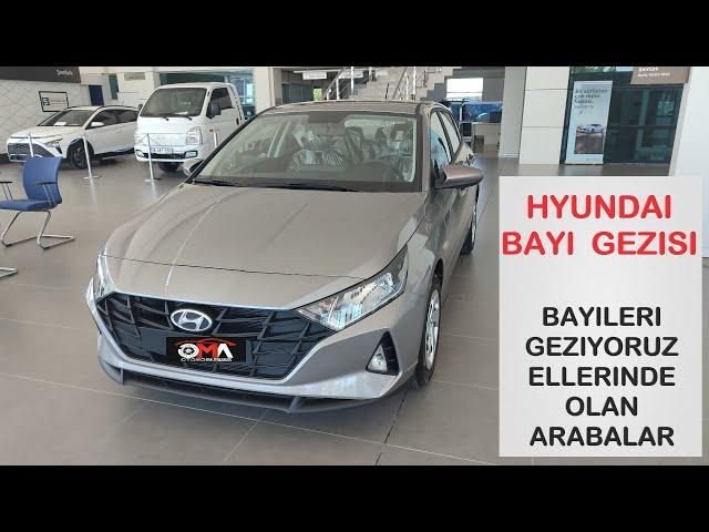 SIFIR OTOMOBİL BAYİ GEZİSİ HYUNDAİ|BAYİNİN ELİNDEKİ ARABALAR