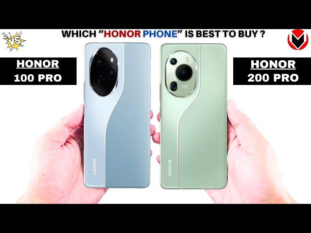 Honor 100 Pro Vs Honor 200 Pro