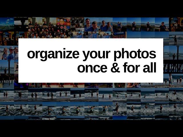 Organize Your Photos Once & For All - Replay of Live Stream