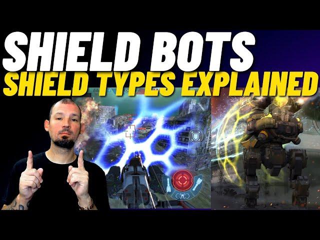 War Robots: Shield Bot Gameplay WR,  Each Shield Type Explained.