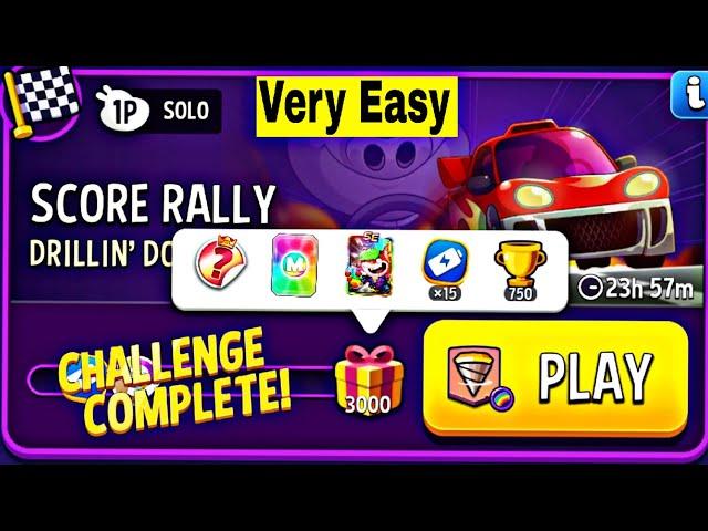 Drillin Down rainbow score rally solo challenge  | match masters