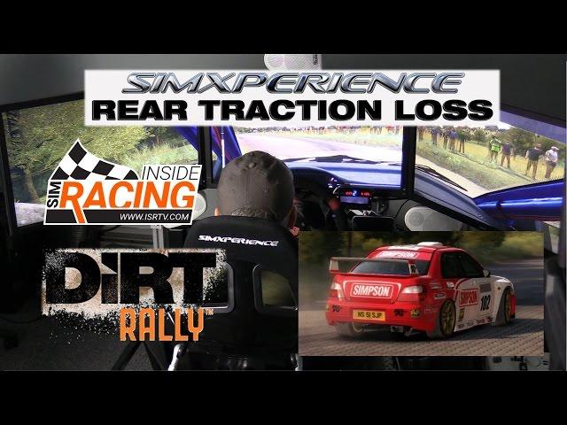 DiRT Rally With SimXperience Rear Traction Loss Demo