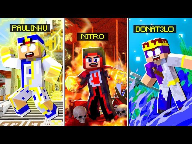 MINECRAFT... MAS TEMOS RAÇAS DE DEUSES DIFERENTES!! ‹ DONAT3LO ›