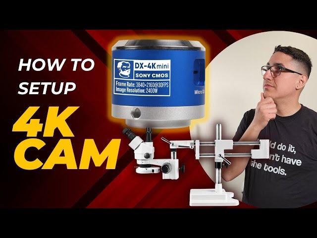 The Best Microscope Camera for Board Level Repairs. How To Sync & Setup Your Mechanic DX-4k