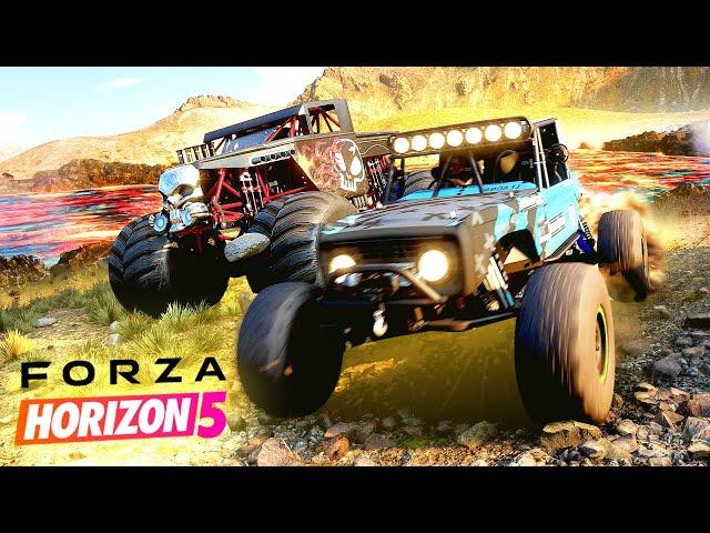 БИГФУТ ХОЧЕТ РАЗДАВИТЬ МЕНЯ! БЕЗУМНАЯ ГОНКА! - FORZA HORIZON 5 ПРОХОЖДЕНИЕ