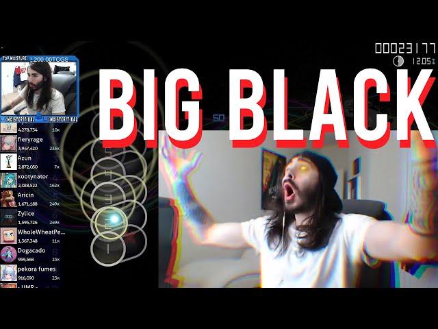 Moistcritikal plays The BIG BLACK with Ryuk, fieryrage and other top players osu!