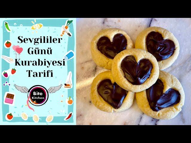 5 Dakikada Hazır Sevgililer Günü Kurabiyesi ️ Valentine’s Day Cookies