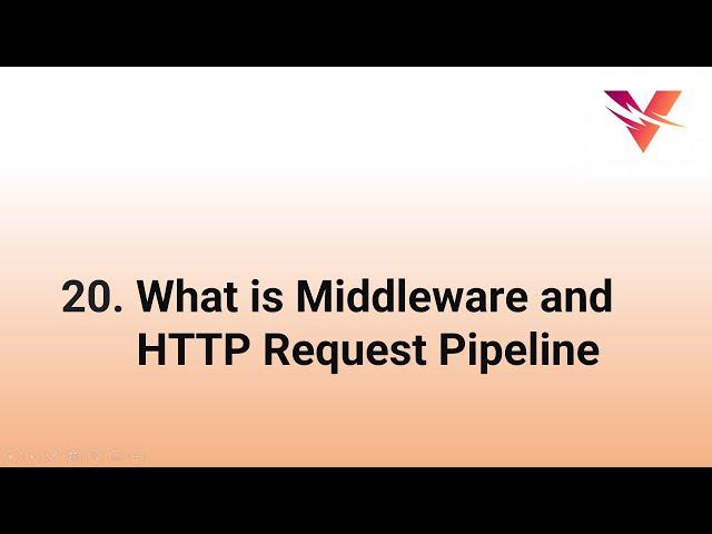 What is Middleware and HTTP Request Pipeline | Asp.Net Core Web API tutorial