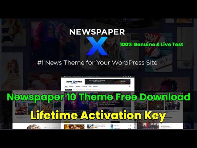 Newspaper 10 Theme Free Activation | Newspaper X Theme Free Download | Newspaper Theme Free Download