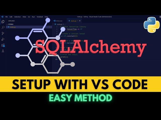 How to Install SQLAlchemy in Visual Studio Code | SQLAlchemy in VSCode (2023)