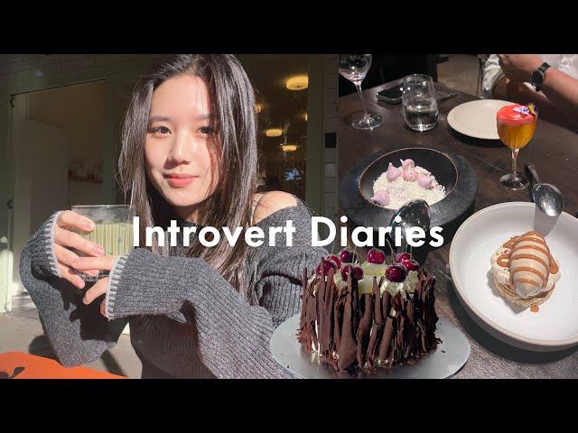 Melbourne vlog  how I spend my weekends, baking black forest cake, trying chestnut desserts