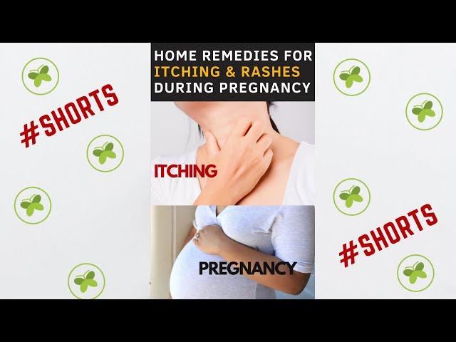 Home remedies for Itching and Rashes during pregnancy - Pregnancy tips | #shorts