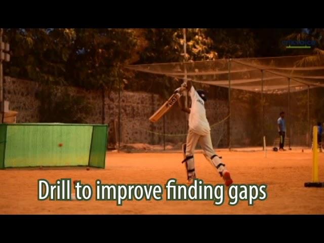 How to improve finding the gaps? | Batting Video | Crikvoice