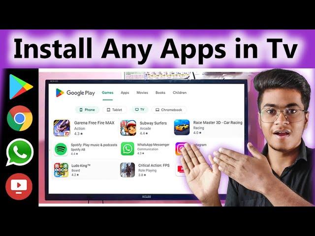 Smart Tv Me App Kaise Download Kare | Smart Led tv me play store kaise download kare