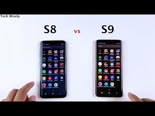 SAMSUNG S8 vs S9 in 2021 | Speed Test