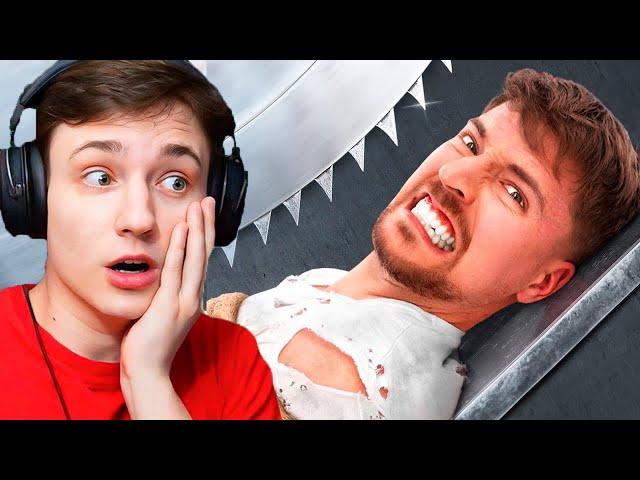 РЕАКЦИЯ Домера На МИСТЕРА БИСТА "Самая Опасная Ловушка в Мире!" | MrBeast