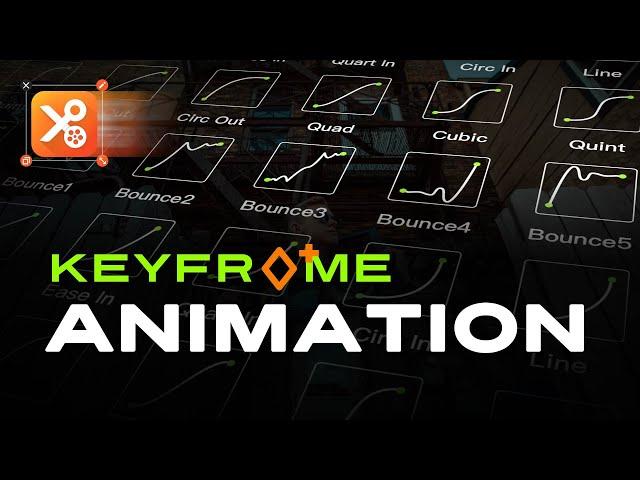 How to Ease Keyframe in YouCut? | Smooth Animation Editing Tutorial |