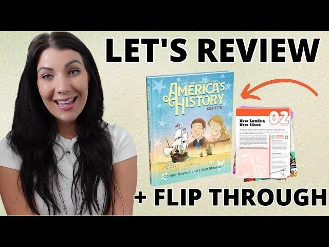 Homeschool History Curriculum - Tuttle Twins America's Story V1 Review & Flip Through