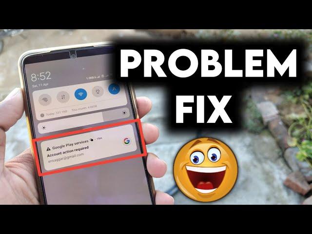 how to remove account action required notification, account action required notification problem fix