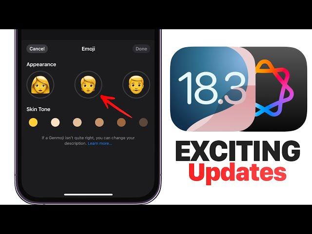 iOS 18.3 - Exciting Changes!