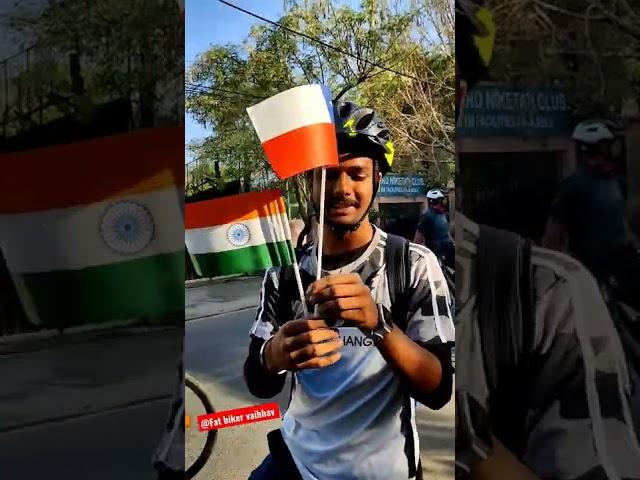 this guy understood the strategy behind indian flag