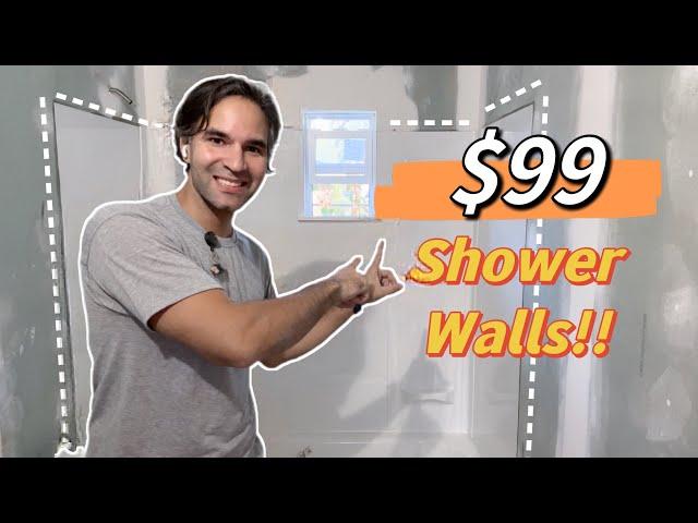 Shower walls for $99| inexpensive shower walls