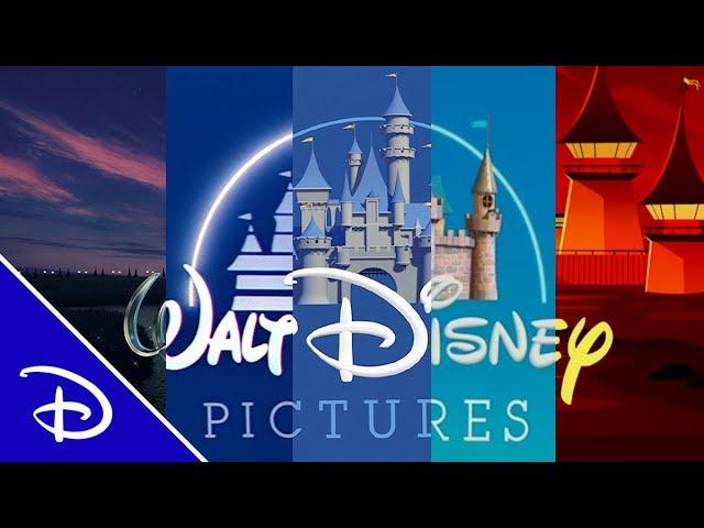 Disney Castle Openings from 45 Films | Disney