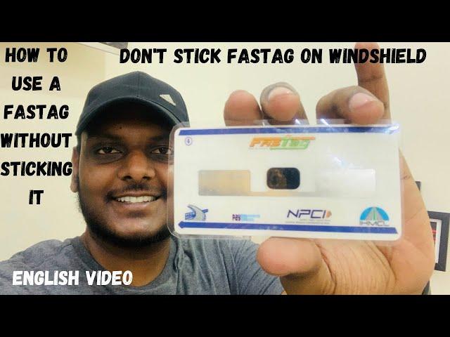 How to use FASTAG without sticking it| FASTAG lamination| Avoid unnecessary Fastag payments