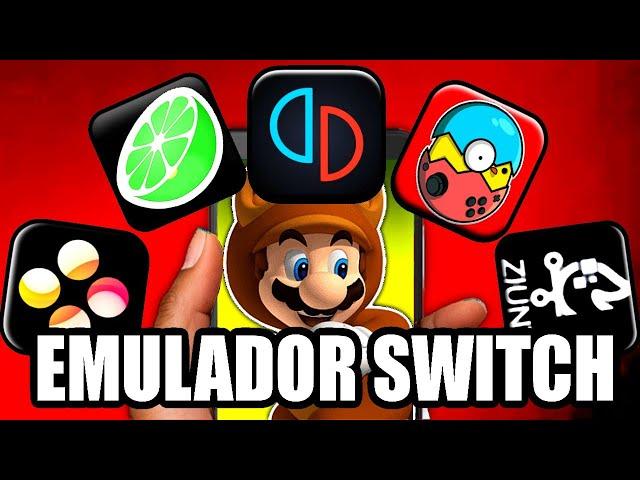 TOP 5 EMULADORES de SWITCH en ANDROID 2025 MEJORES EMULADORES de SWITCH ANDROID