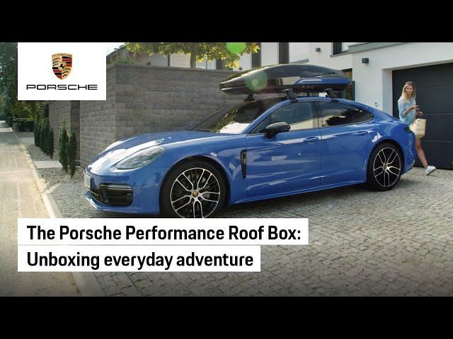 The Porsche Tequipment New Performance Roof Box