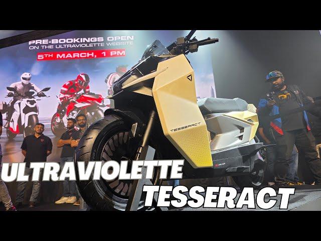 Ultraviolette Tesseract Electric Scooter | First Look and Walkaround