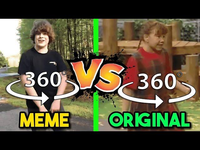 360 VR One Two Buckle My Shoe Meme Vs Original | Side by Side Comparison