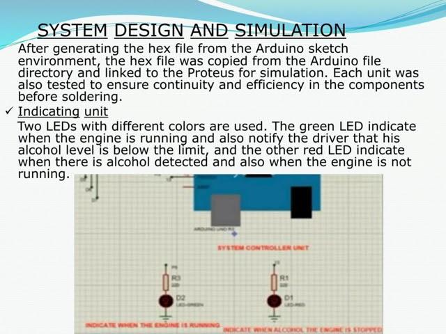 Alcohol Detection Of Drunk Drivers With Automatic Car Engine Locking System