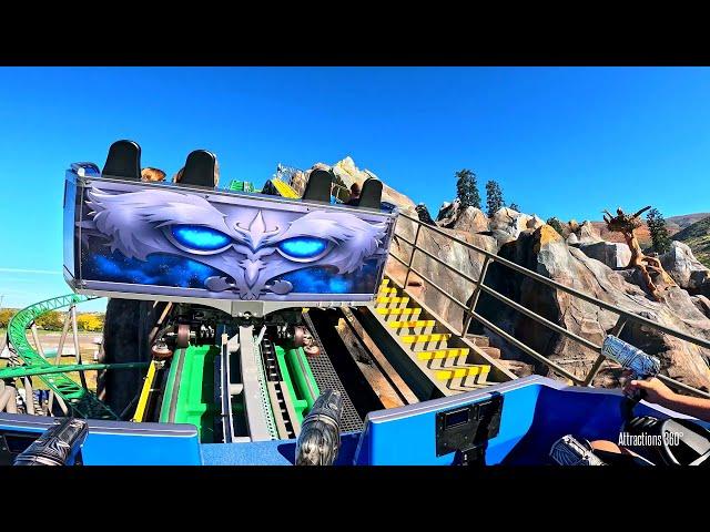NEW! Interactive Coaster w/ Vertical Drop Track |  Primordial Ride at Lagoon Park