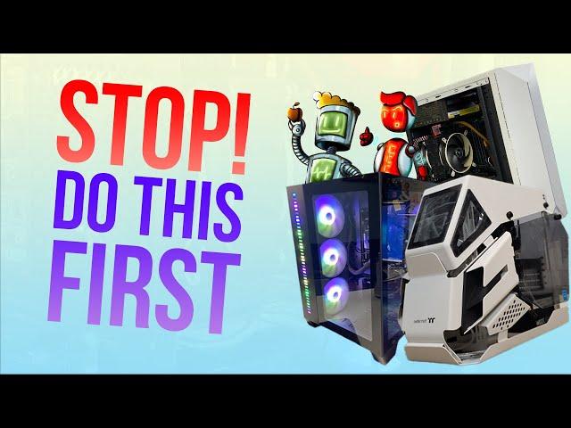 The FIRST THINGS You Need to Do with Your New Gaming PC