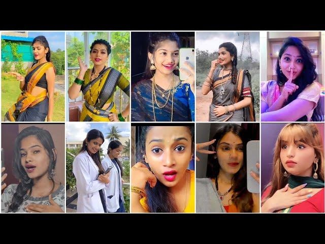 Marathi Girls Instagram Reels, Part-2 Tik tok video, Marathi reel, Marathi Status, Status V Want