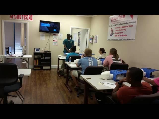 Summer Intern - Teaching first CPR / BLS class