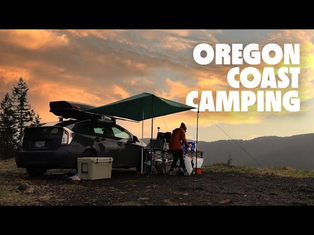 Dispersed camping on the Oregon coast | Thor's Well, Tide Pools, & a GREAT campsite