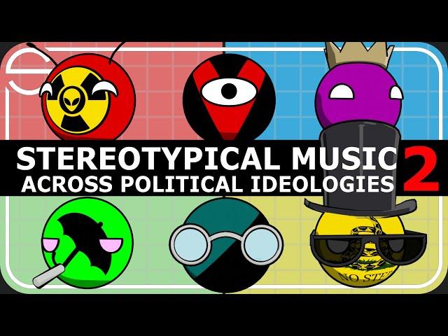 PART 2 | Stereotypical Music across Political Ideologies // Political Compass //PolCompBalls