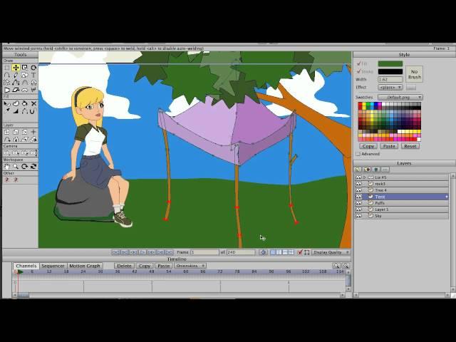 Anime Studio 8 Pro Tutorial: Content Library