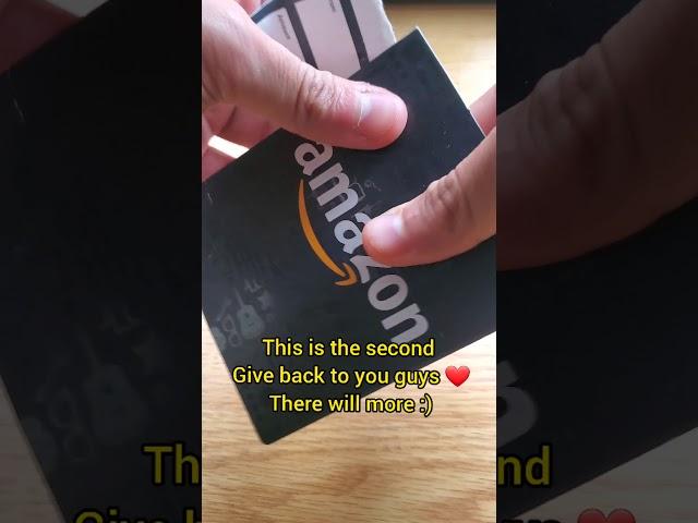 $50 Amazon Gift Card, 100% Real Only 1 Person Can Win, 