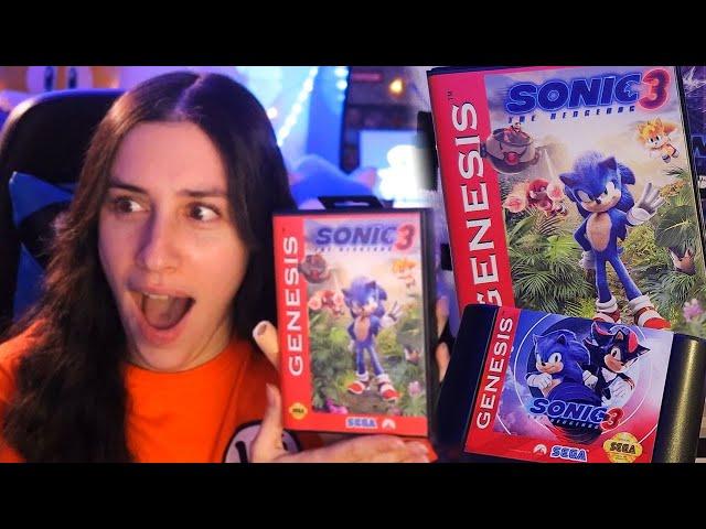 I GOT THE SONIC MOVIE 3 TRAILER PACKAGE!! REACTION & UNBOXING